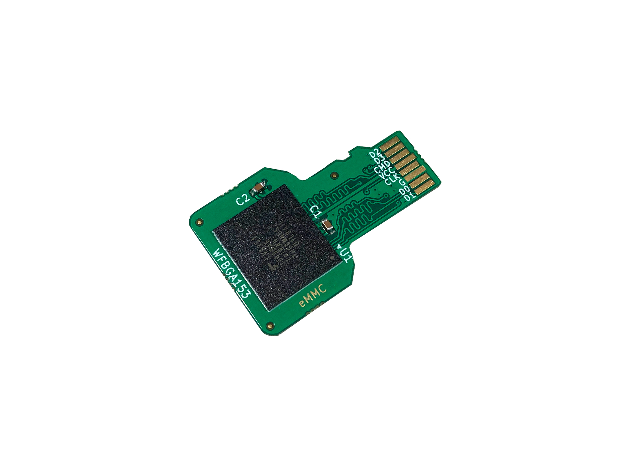 Voltlog eMMC WFBGA153 to microSD Card Adapter