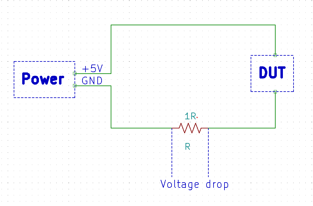 Voltlog Shunt Resistor Shematic