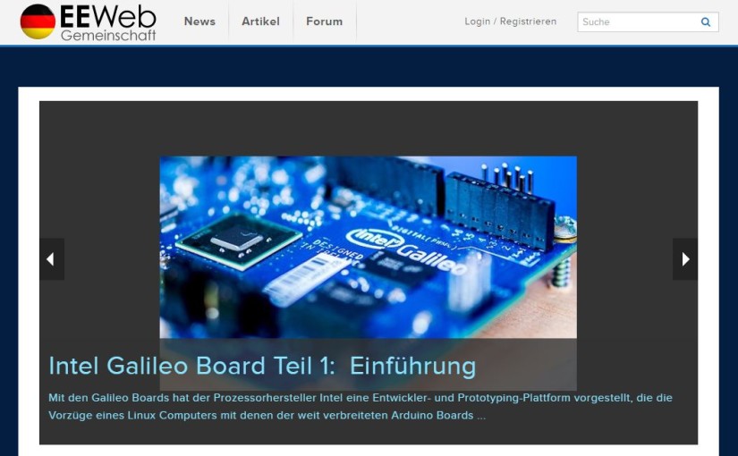 EEweb Europe – Electronics and Electrical Engineering Community